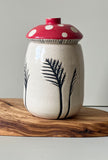 Mushroom Lidded  Pot