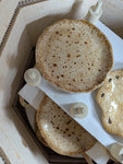 Ceramic oatcake trinket dish