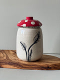 Mushroom Lidded  Pot