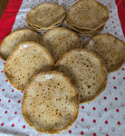 Ceramic oatcake trinket dish