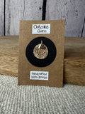 Bronze Rolled Oatcake Charm