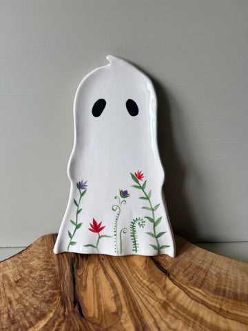 Botanical Ghost Glasses Tray/ trinket dish