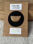 Oatcake Pin Badge