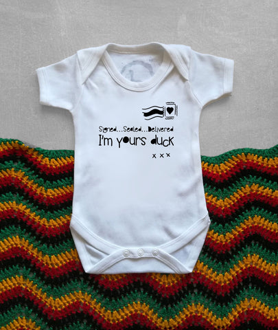 Signed, Sealed, Delivered Baby Vest